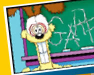 Garfield jtkok puzzle 8 rgi HTML5 jtk