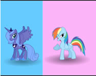 My Little Pony colours memory rgi ingyen jtk