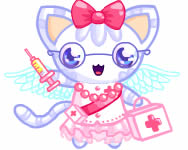 Nurse kitten chan dress up jtkok ingyen
