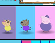 Peppa pig colours memory jtkok ingyen