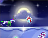 Robot unicorn attack Christmas rgi HTML5 jtk